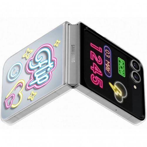 Capa Samsung Wallpaper Inteligente para Galaxy Z Flip6 - Transparente Supply