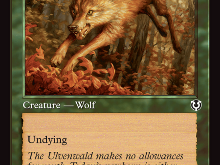 Young Wolf (Retro Frame) [Innistrad Remastered] For Discount