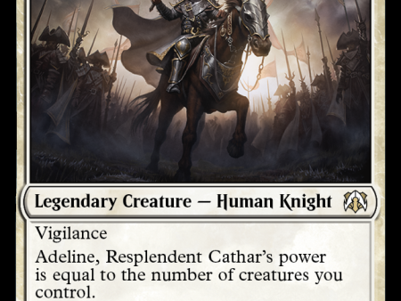 Adeline, Resplendent Cathar [March of the Machine Commander] Hot on Sale