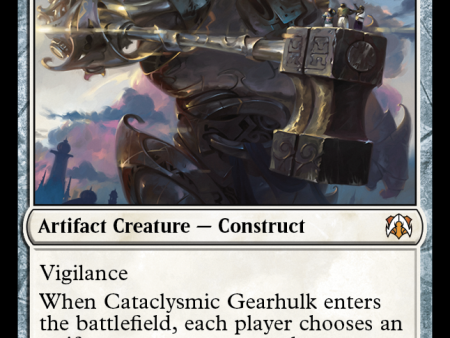 Cataclysmic Gearhulk [March of the Machine Commander] Sale