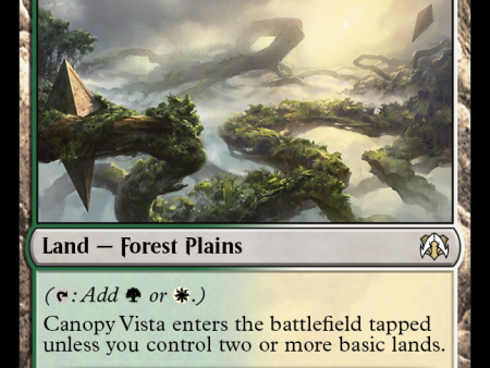 Canopy Vista [March of the Machine Commander] Supply